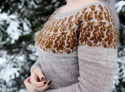 Ekorre villapaita, printtiohje