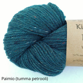 Recycled Elsa wool yarn, colored