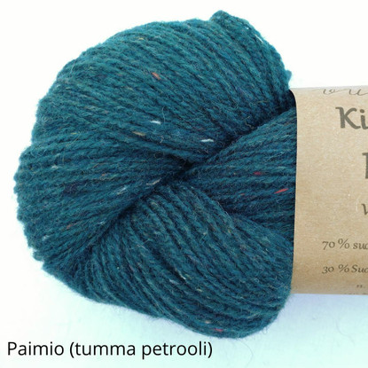 Recycled Elsa wool yarn, colored