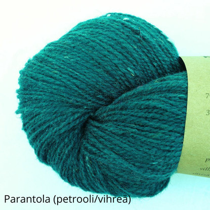 Recycled Elsa wool yarn, colored