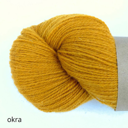 Elsa wool yarn, colored