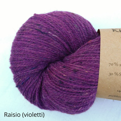 Kierrätys - Tilta villalanka, värjätty