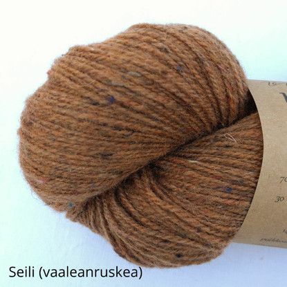 Kierrätys - Tilta villalanka, värjätty