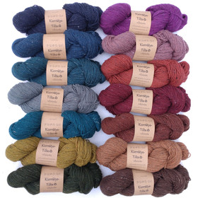 Kierrätys - Tilta villalanka, värjätty