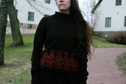 Katariina Stenbock sweater, pattern (in Finnish)