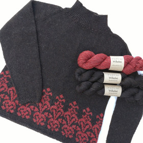 Katariina Stenbock villapaita, printtiohje