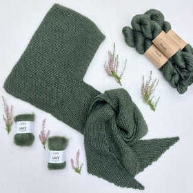 Helmi huppuhuivi, ohje