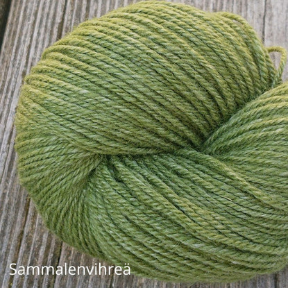 Pentti wool sock yarn, dyed
