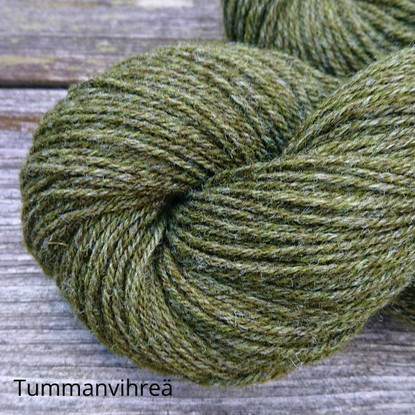 Pentti wool sock yarn, dyed