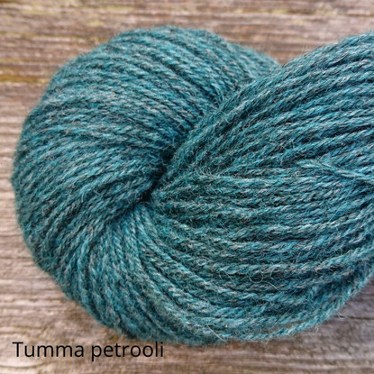 Pentti wool sock yarn, dyed