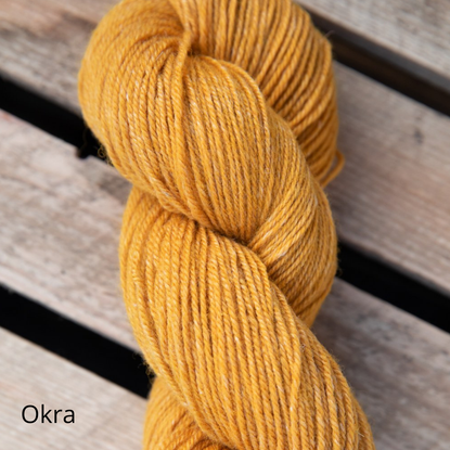 Pentti wool sock yarn, dyed