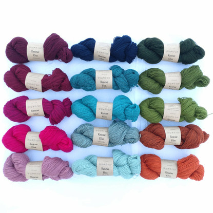 Rescue Elsa wool yarn, 95 g, colored