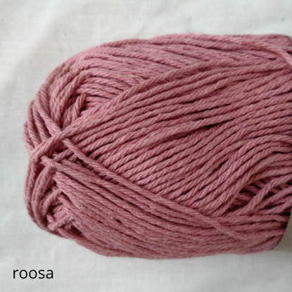 crocheting packet (pattern in Finnish)