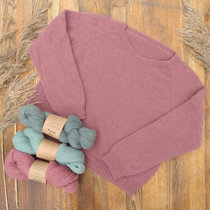 Poutapilvi paita, ohje lankatilauksiin kaupan päälle