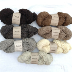 Onneli fluffy wool yarn, different colors