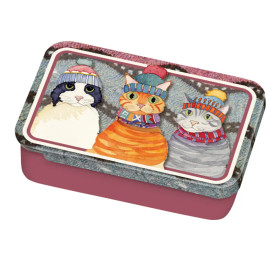 Cats in hats Pocket Tin