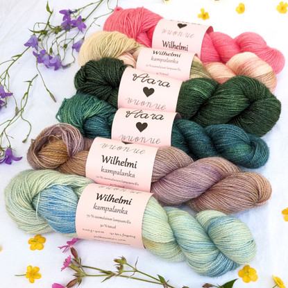 Wilhelmi  worsted yarn, Aara ❤️ Vuonue
