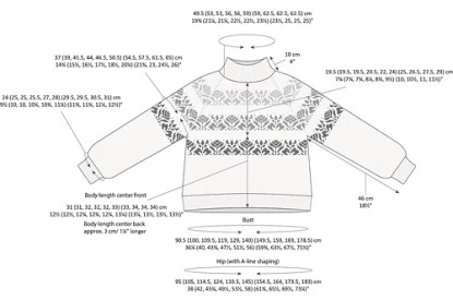 Yarn package for Blumen sweater