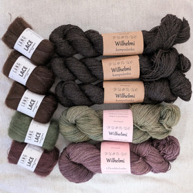 Yarn package for Poppy Bloom pullover