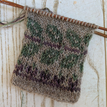 Yarn package for Poppy Bloom pullover