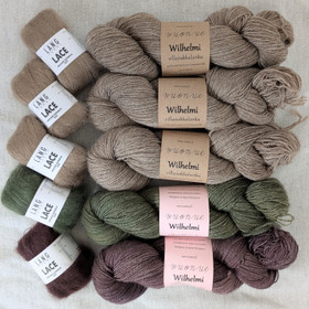 Yarn package for Poppy Bloom pullover