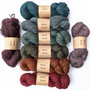 Merino Elsa wool yarn, colored