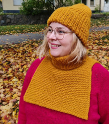 Kaarina kauluri, ohje lankatilauksiin kaupan päälle