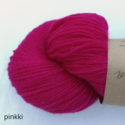 Sampo wool sock yarn, dyed