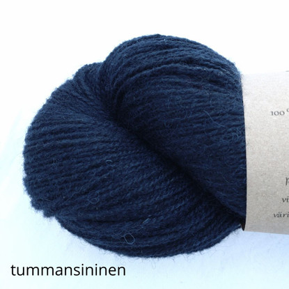 Sampo wool sock yarn, dyed