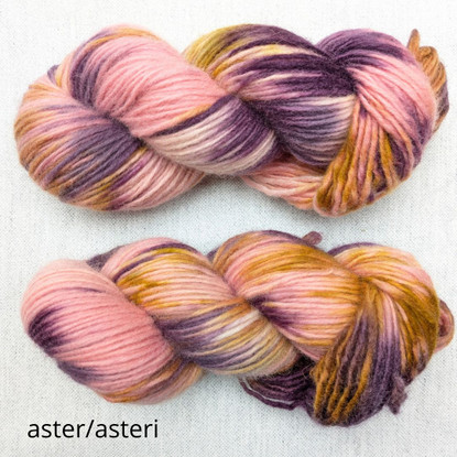 Onneli fluffy lamb´s wool yarn, hand dyed