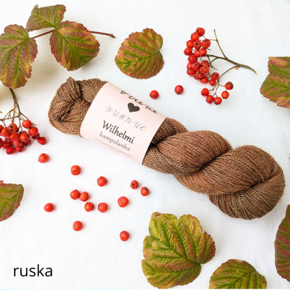 Wilhelmi  worsted yarn, Aara ❤️ Vuonue