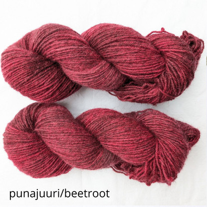 Tarmo wool sock yarn, hand dyed