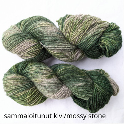Tarmo wool sock yarn, hand dyed
