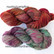 Sampo wool sock yarn, 95g, hand dyed