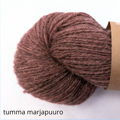 Tarmo villasukkalanka, värjätty