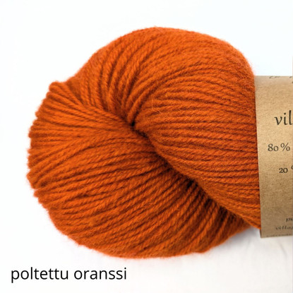 Tarmo villasukkalanka, värjätty