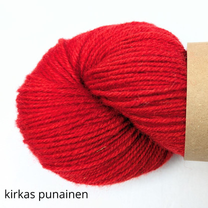 Tarmo villasukkalanka, värjätty