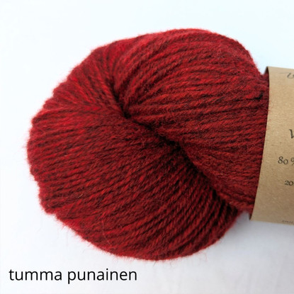 Tarmo villasukkalanka, värjätty