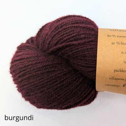 Tarmo villasukkalanka, värjätty