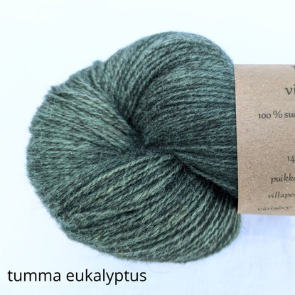 Sampo wool sock yarn, dyed