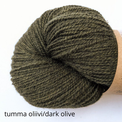 Merino Elsa wool yarn, colored