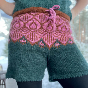 Neuloosisko Suomu shortsit, (pattern in Finnish)