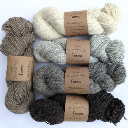 Tarmo villasukkalanka, värjäämätön, 130g