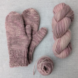 Mittens, pattern in Finnish