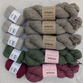 Yarn package for Poppy Bloom pullover