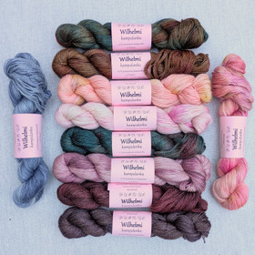 Wilhelmi  worsted yarn, hand dyed