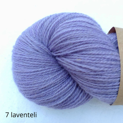 Sampo wool sock yarn, dyed