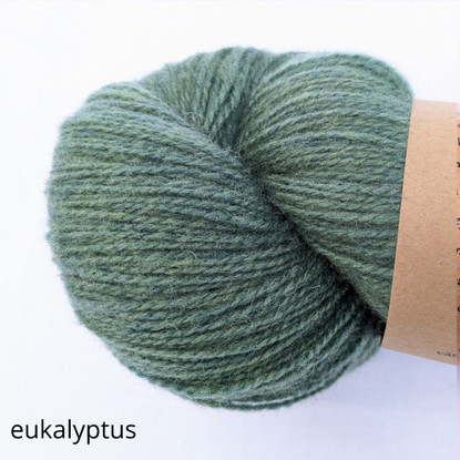 Sampo wool sock yarn, dyed