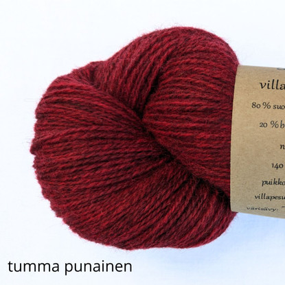 Sampo wool sock yarn, dyed