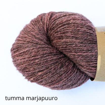 Sampo wool sock yarn, dyed